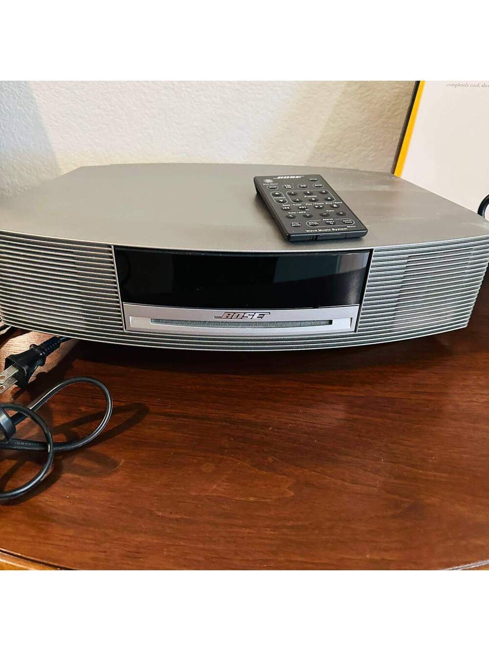 Bose Wave Music System AWRCC1 Titanium Silver CD AM/FM Radio OEM Remote